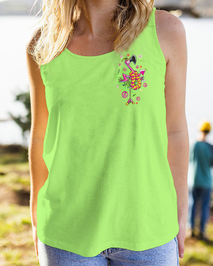 Hippie Art Zone - I'M Just Fancy Flamingo For Hippie