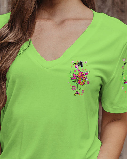 Hippie Art Zone - I'M Just Fancy Flamingo For Hippie