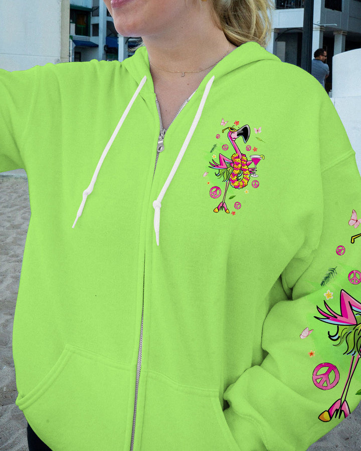 Hippie Art Zone - I'M Just Fancy Flamingo For Hippie