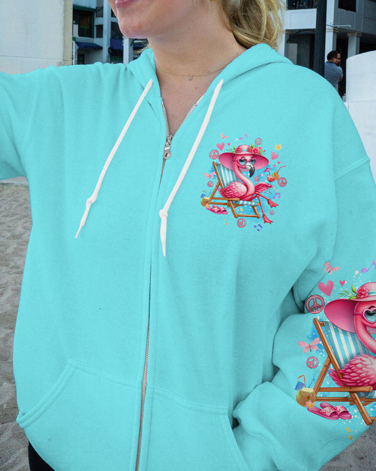 Hippie Art Zone - I'M Just Fancy Flamingo For Hippie