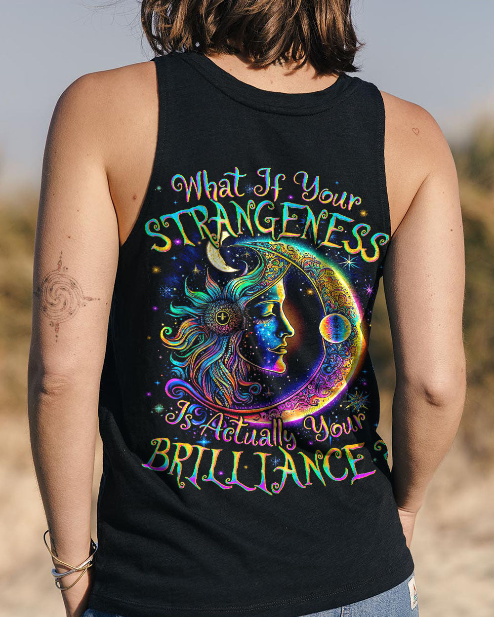 Hippie Art Zone - Your Strangeness Is Actually Your Brilliance For Hippie