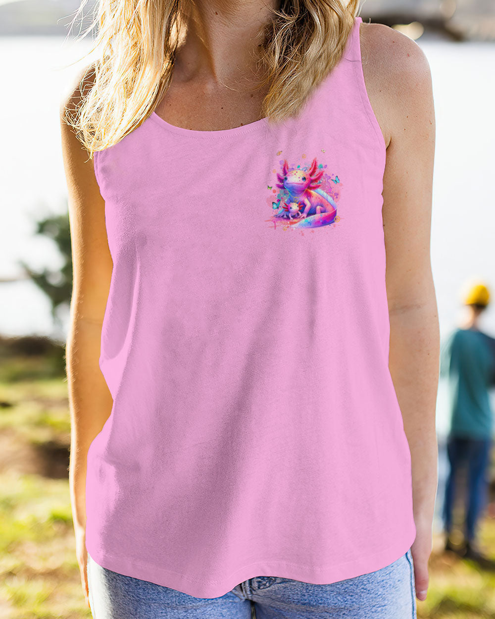 Hippie Art Zone - It'S Okay To Be Whatever Weirdo You Are Today Axolotl For Hippie