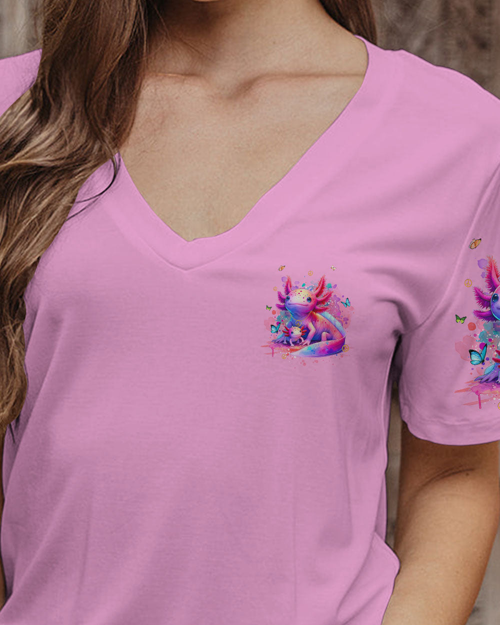 Hippie Art Zone - It'S Okay To Be Whatever Weirdo You Are Today Axolotl For Hippie