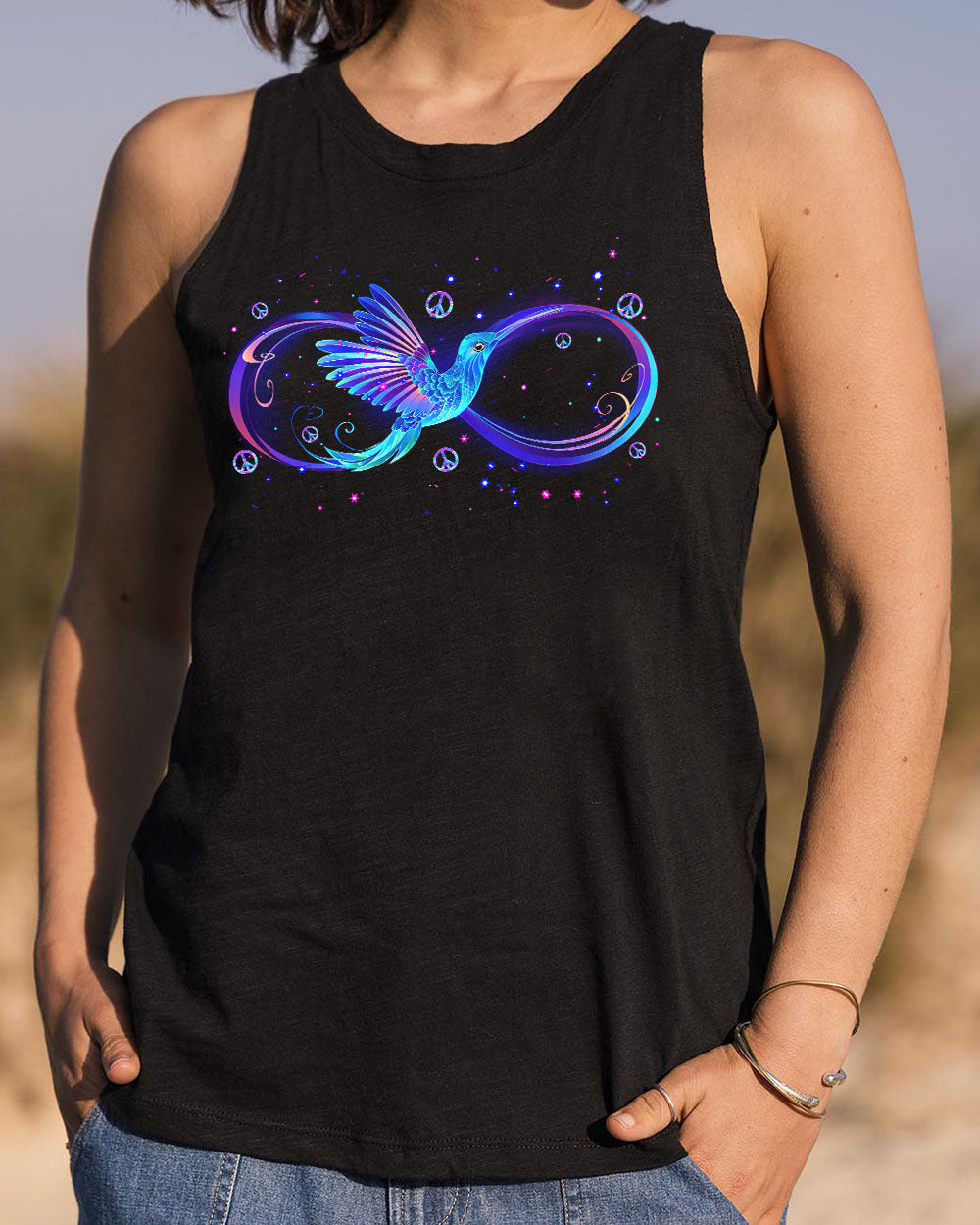 Hippie Art Zone - Just Breathe Hummingbird For Hippie