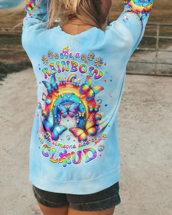 Hippie Art Zone - Be A Rainbow In Someone Else'S Cloud For Hippie