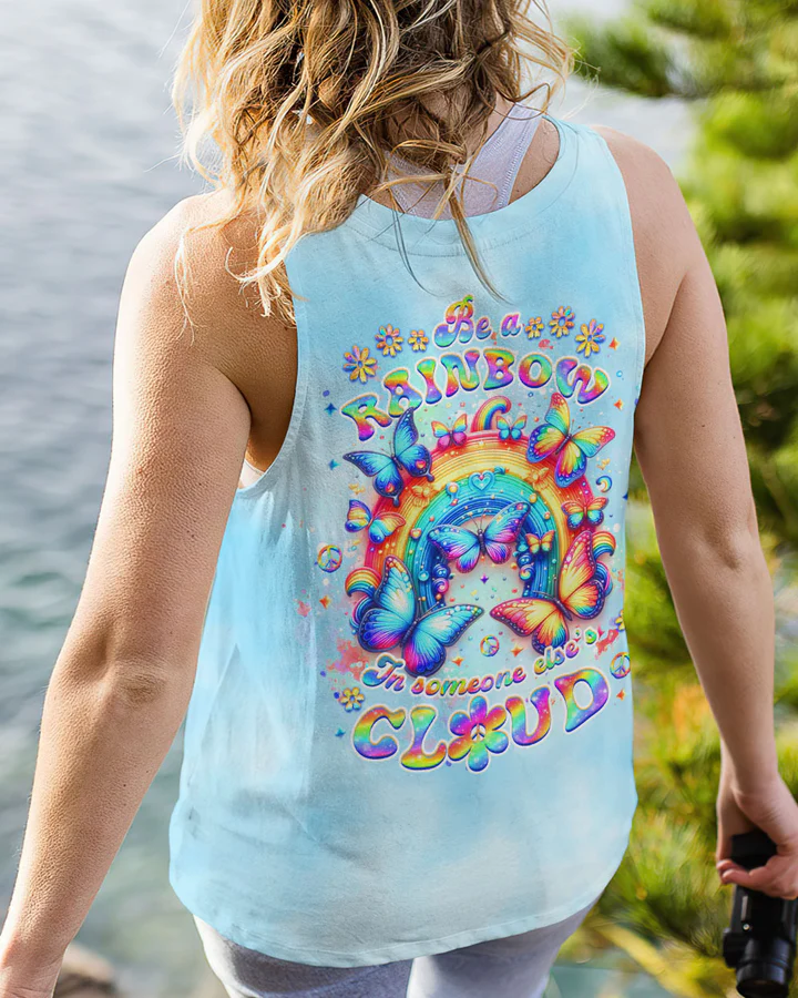 Hippie Art Zone - Be A Rainbow In Someone Else'S Cloud For Hippie