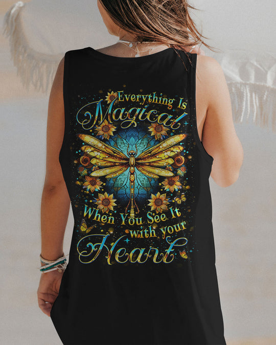 Hippie Art Zone - Everything Is Magical When You See It Dragonfly For Hippie