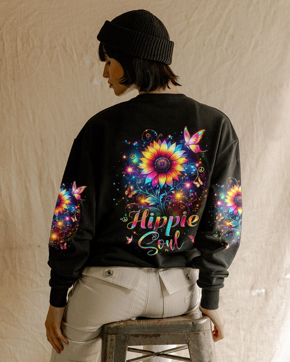 Hippie Art Zone - Hippie Soul Sunflower For Hippie