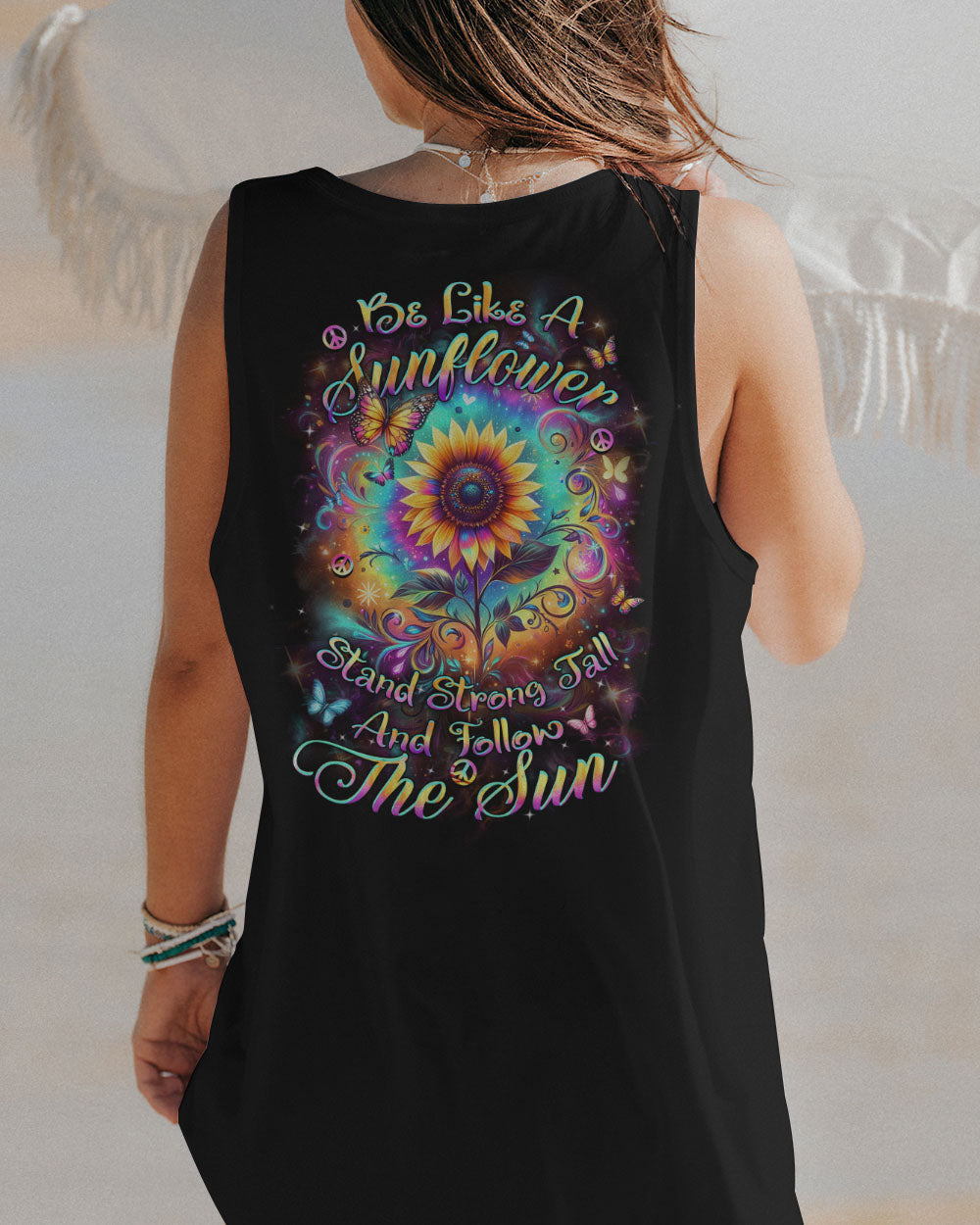 Hippie Art Zone - Be Like A Sunflower For Hippie