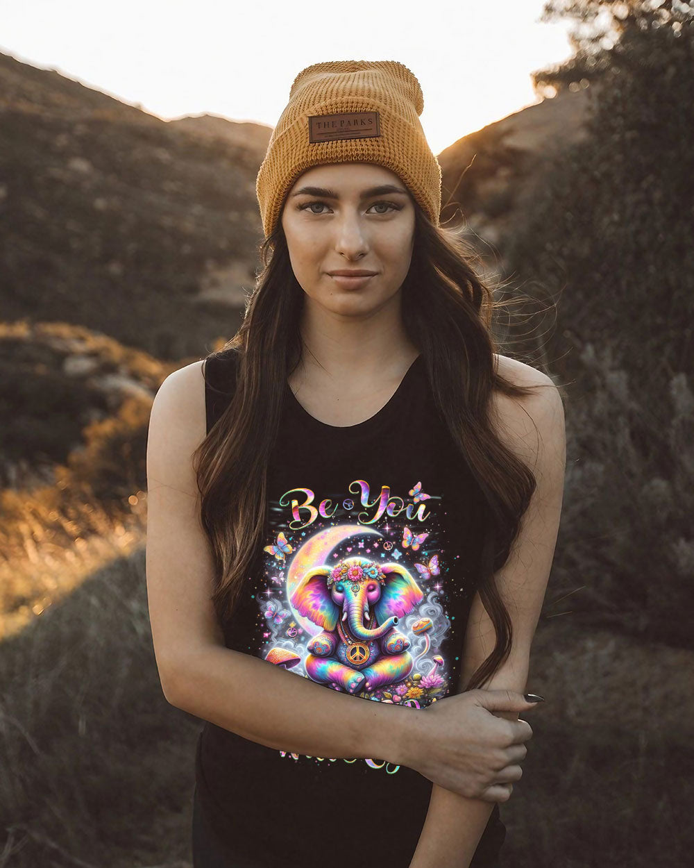 Hippie Art Zone - Be You The World Will Adjust For Hippie