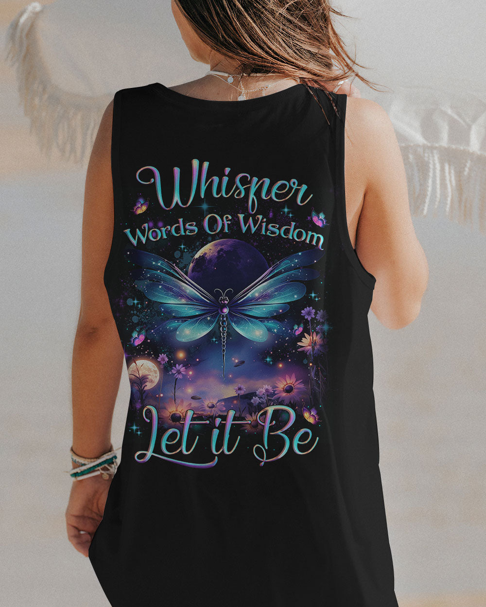 Hippie Art Zone - Whisper Words Of Wisdom Dragonfly For Hippie