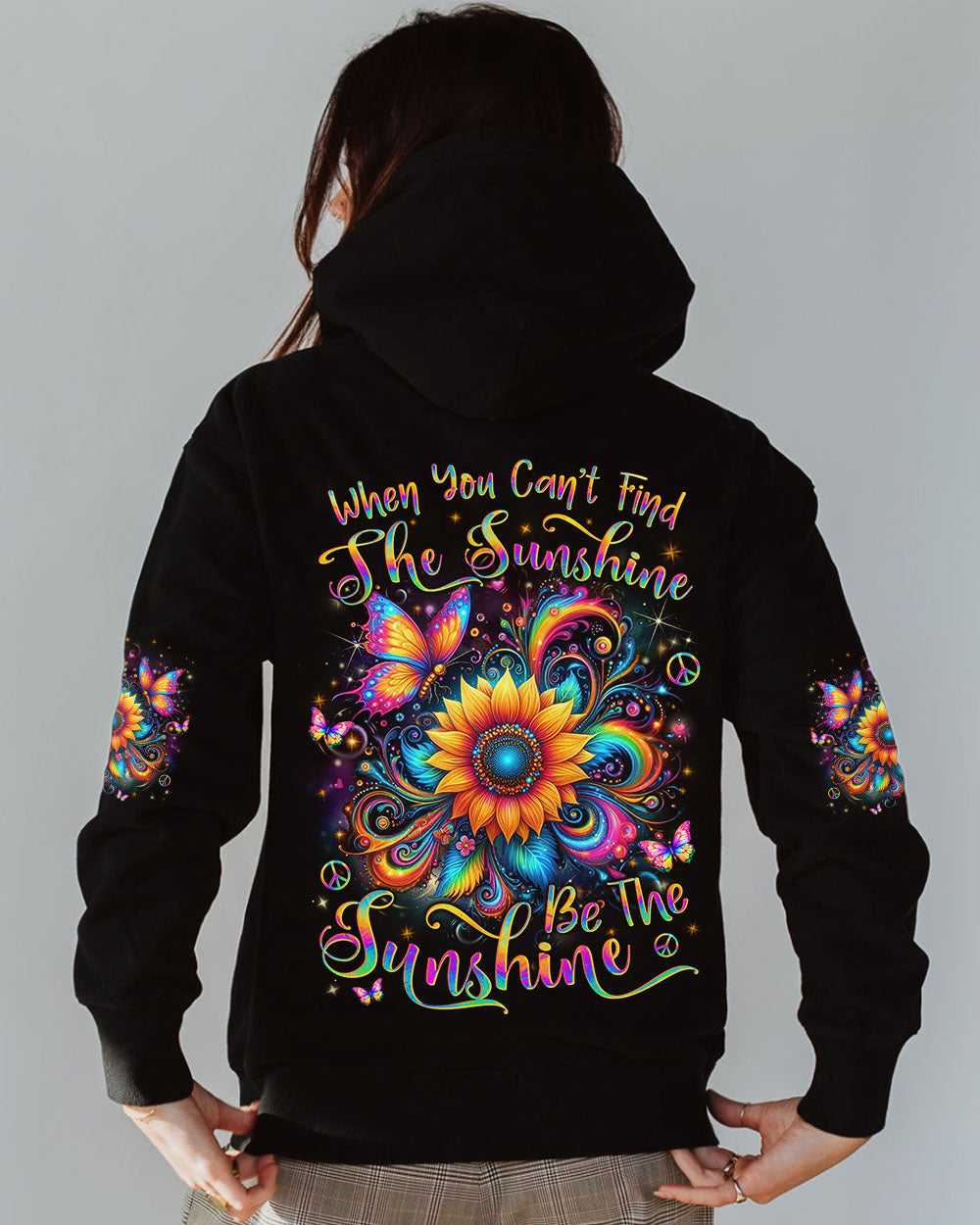 Hippie Art Zone - Be The Sunshine Sunflower For Hippie