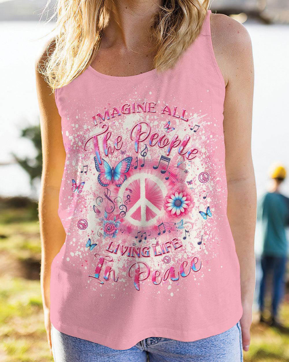 Hippie Art Zone - Imagine All The People Living Life In Peace For Hippie