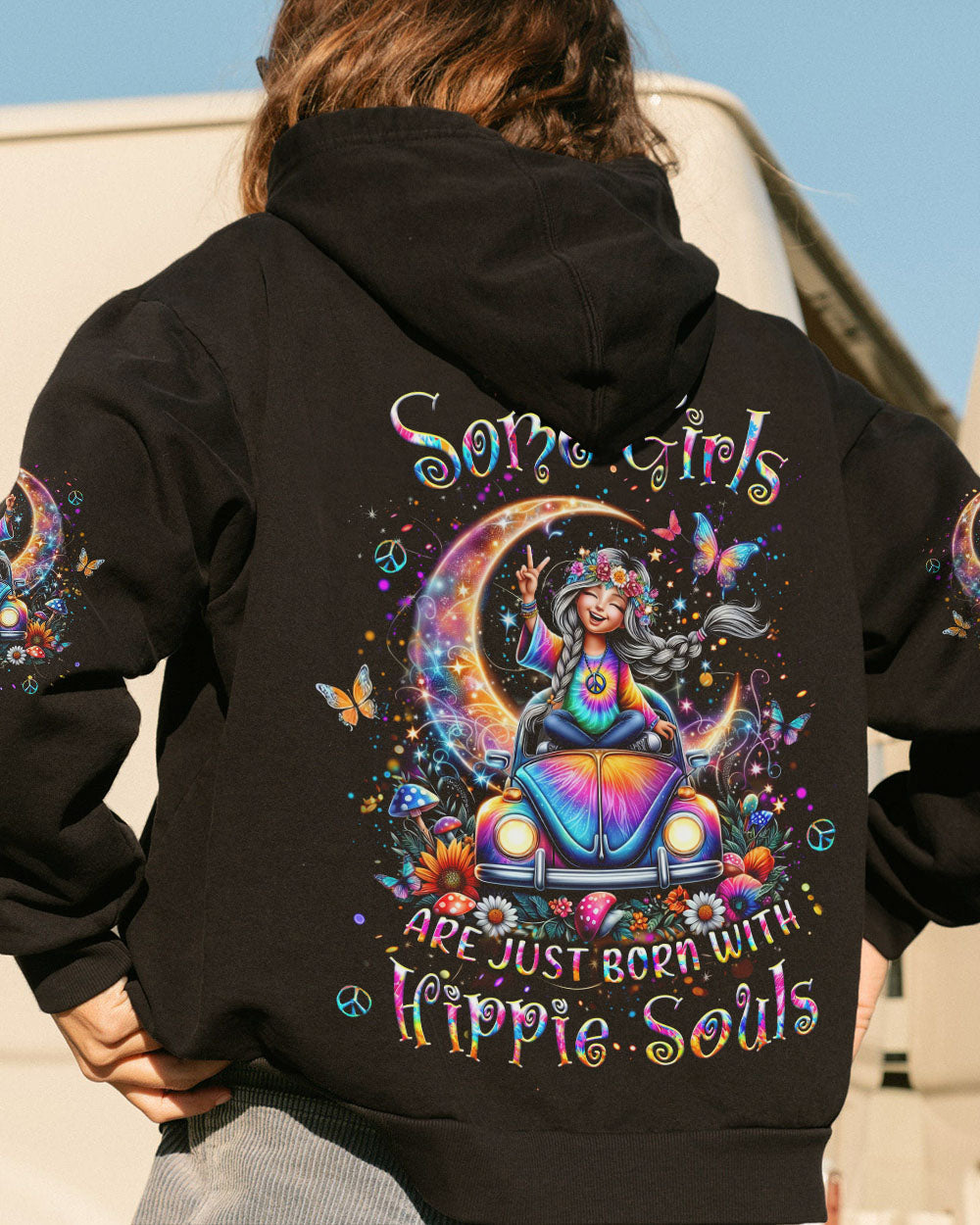 Hippie Art Zone - Some Girls Are Just Born With Hippie Souls For Hippie