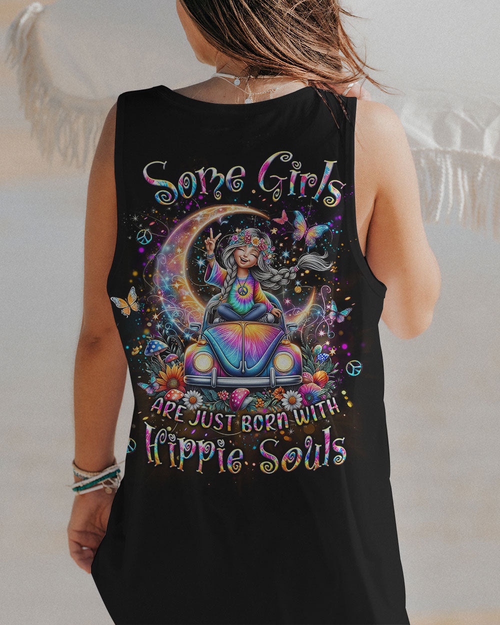 Hippie Art Zone - Some Girls Are Just Born With Hippie Souls For Hippie