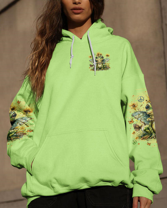 Hippie Art Zone - You May Say I'M A Dreamer Frog For Hippie