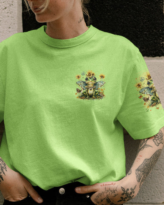 Hippie Art Zone - You May Say I'M A Dreamer Frog For Hippie