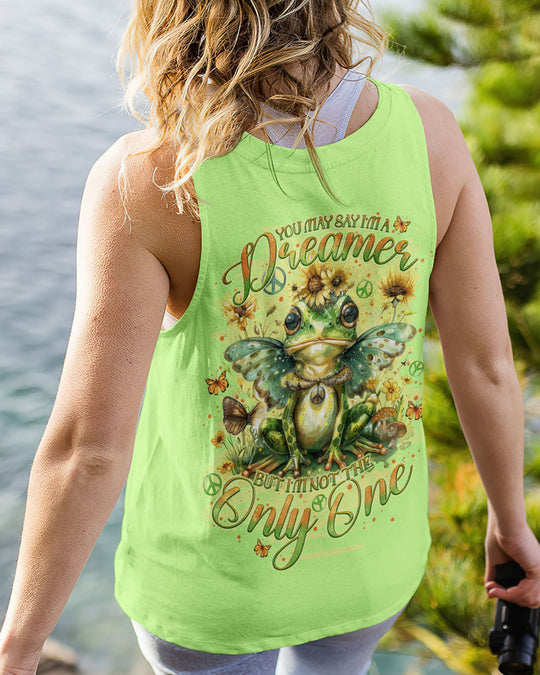 Hippie Art Zone - You May Say I'M A Dreamer Frog For Hippie