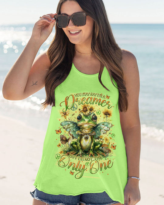 Hippie Art Zone - You May Say I'M A Dreamer Frog For Hippie