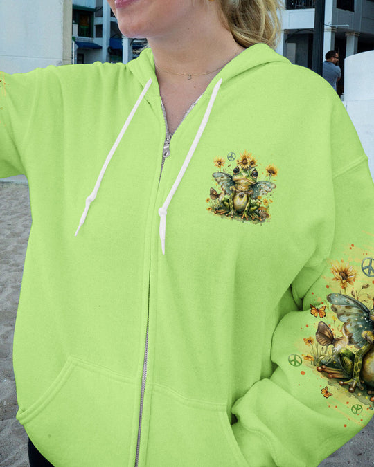 Hippie Art Zone - You May Say I'M A Dreamer Frog For Hippie