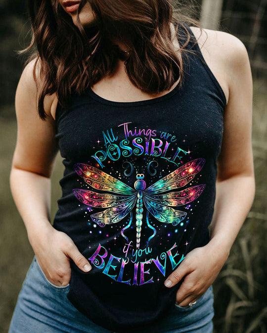 Hippie Art Zone - All Things Are Possible Dragonfly For Hippie