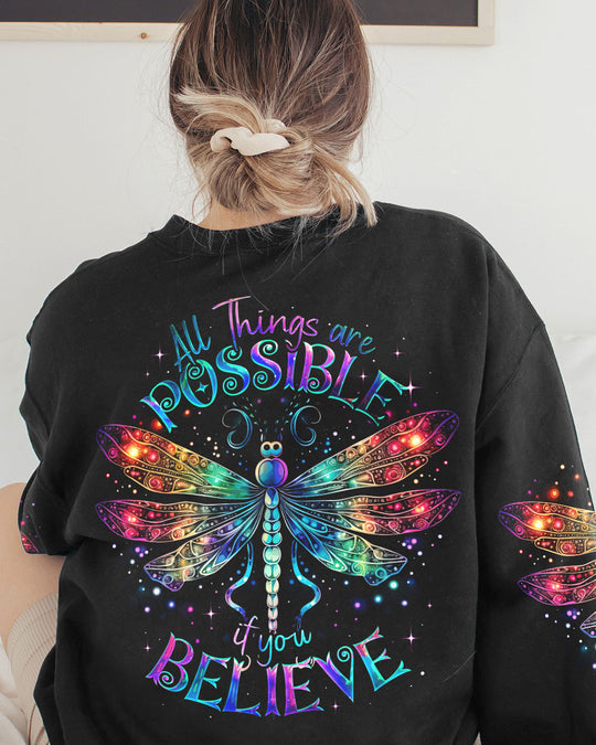 Hippie Art Zone - All Things Are Possible Dragonfly For Hippie