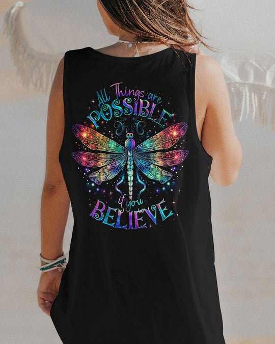 Hippie Art Zone - All Things Are Possible Dragonfly For Hippie