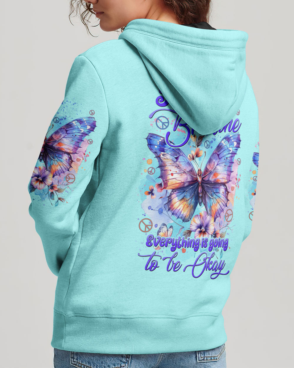 Hippie Art Zone - Just Breathe Butterflies For Hippie