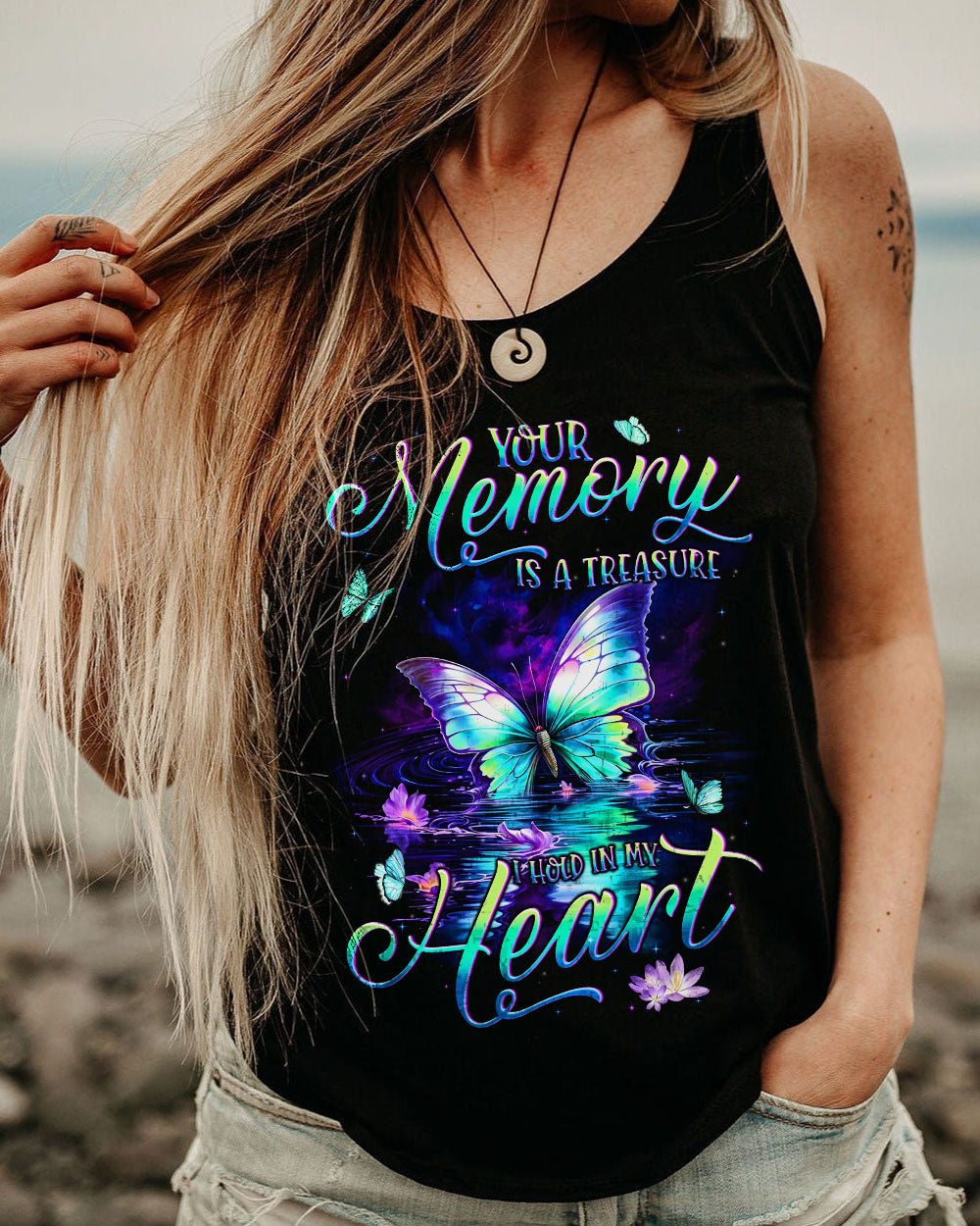 Hippie Art Zone - Your Memory Is A Treasure Butterfly For Hippie