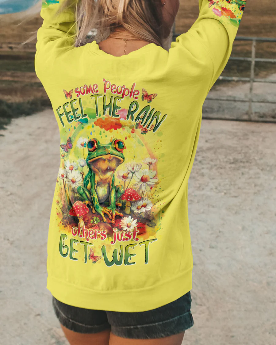 Hippie Art Zone - Some People Feel The Rain Frog For Hippie
