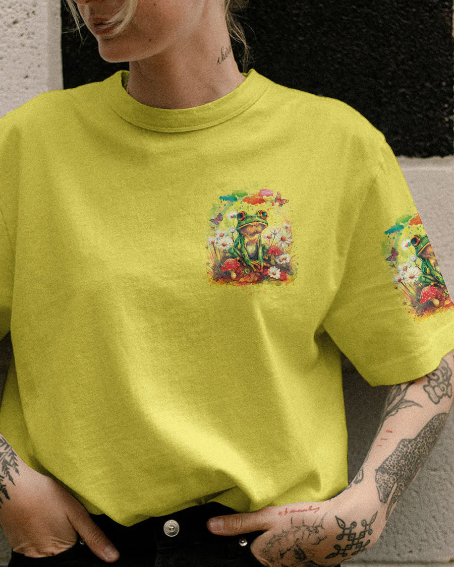 Hippie Art Zone - Some People Feel The Rain Frog For Hippie