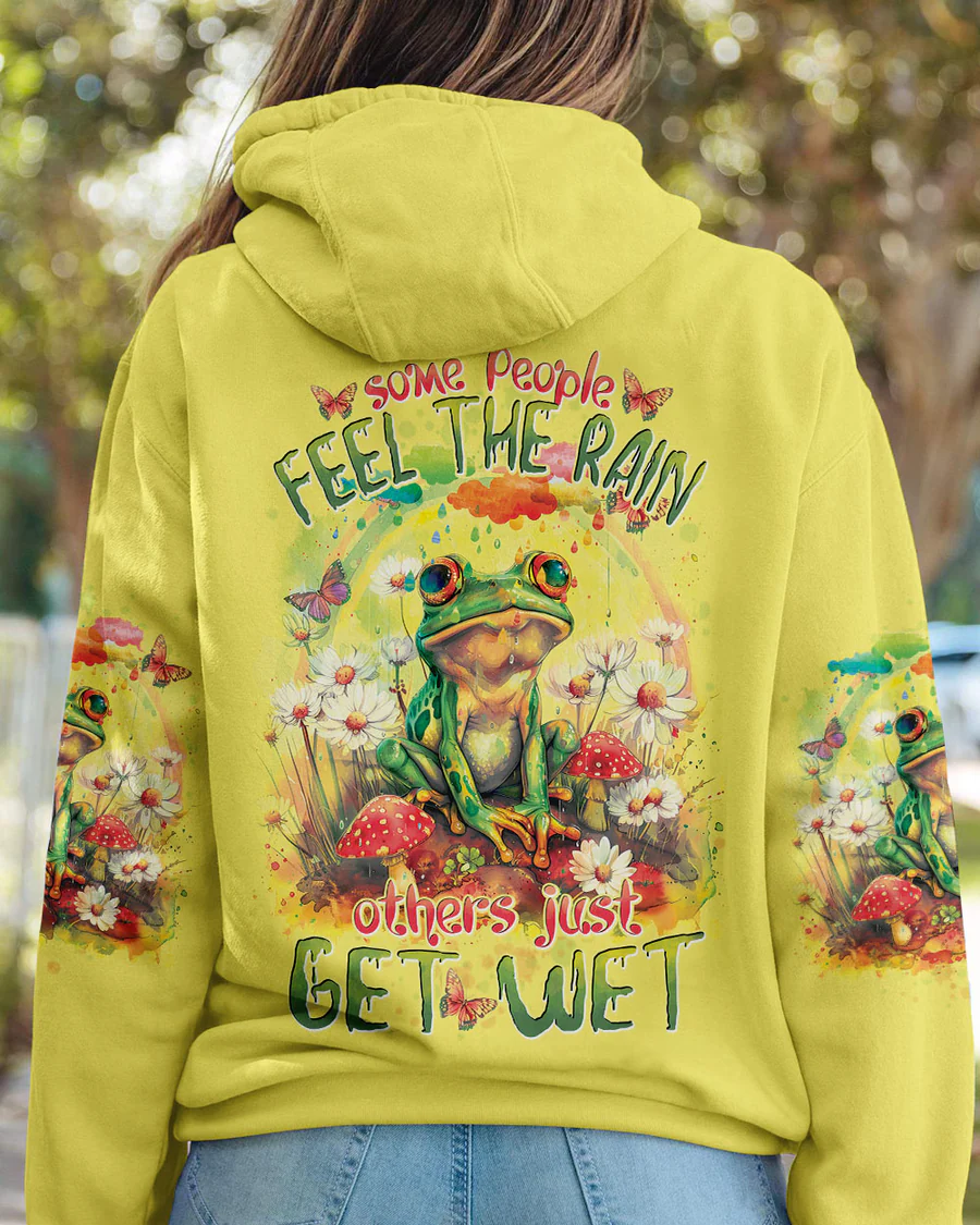 Hippie Art Zone - Some People Feel The Rain Frog For Hippie