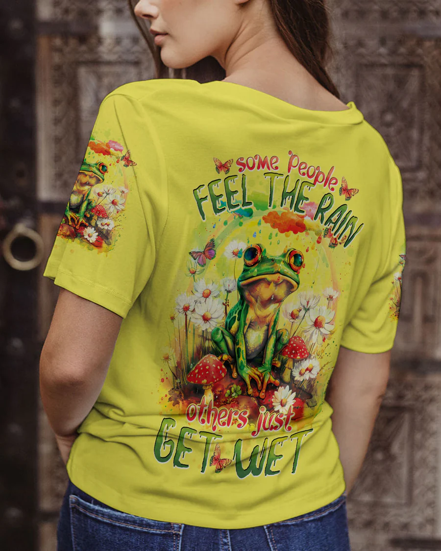 Hippie Art Zone - Some People Feel The Rain Frog For Hippie