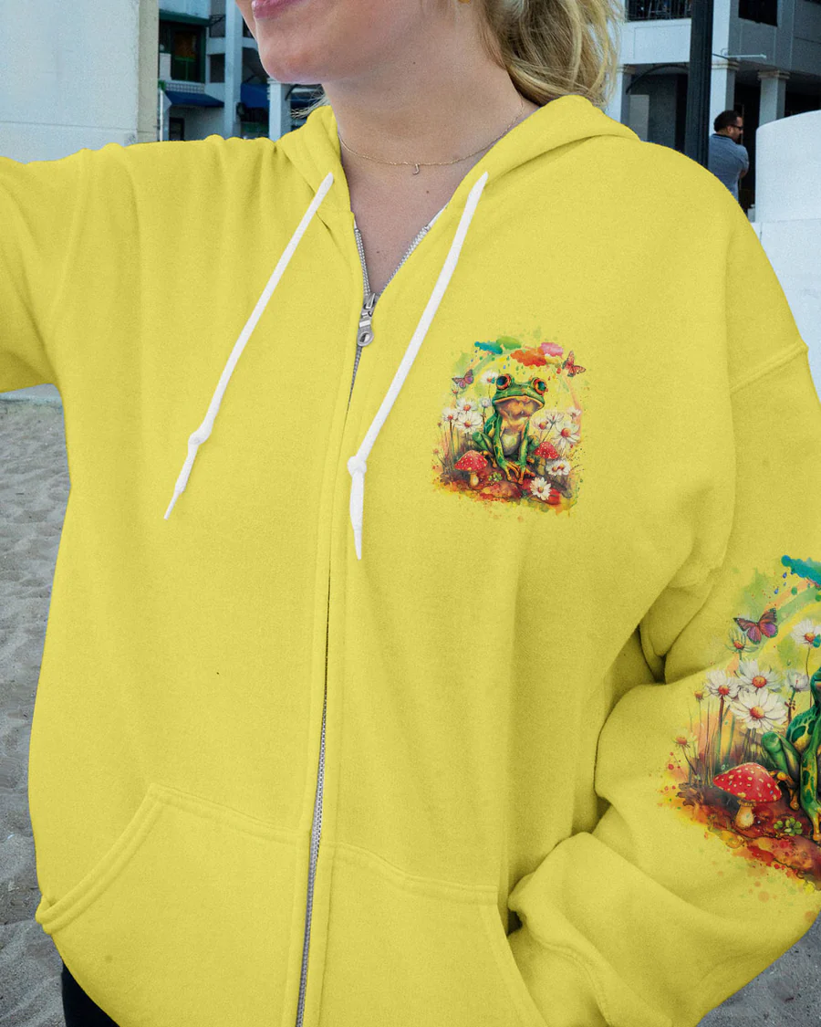Hippie Art Zone - Some People Feel The Rain Frog For Hippie