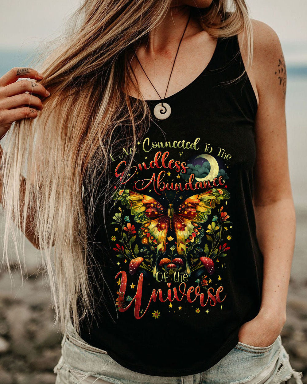 Hippie Art Zone - Abundance Of The Universe Butterfly For Hippie