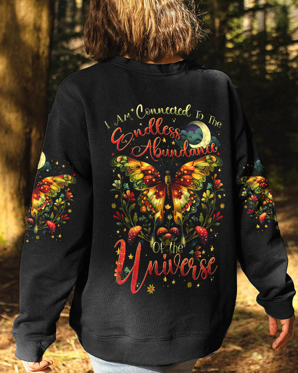 Hippie Art Zone - Abundance Of The Universe Butterfly For Hippie