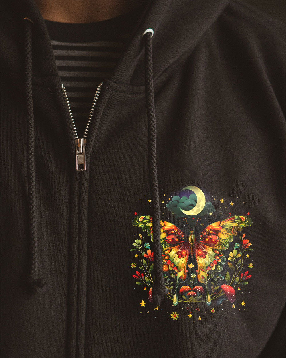Hippie Art Zone - Abundance Of The Universe Butterfly For Hippie