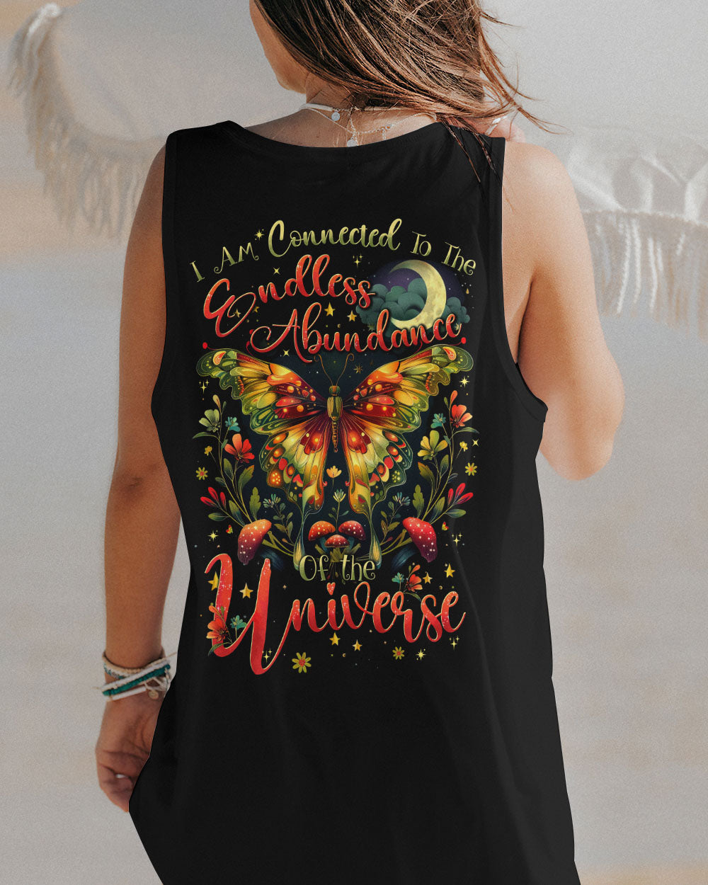 Hippie Art Zone - Abundance Of The Universe Butterfly For Hippie