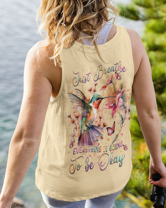 Hippie Art Zone - Just Breathe Hummingbird For Hippie