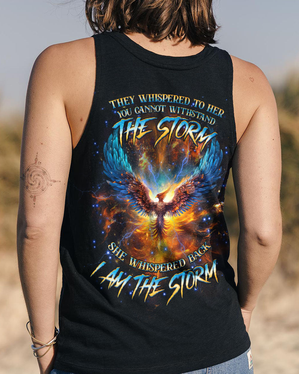 Hippie Art Zone - I Am The Storm Phoenix For Hippie