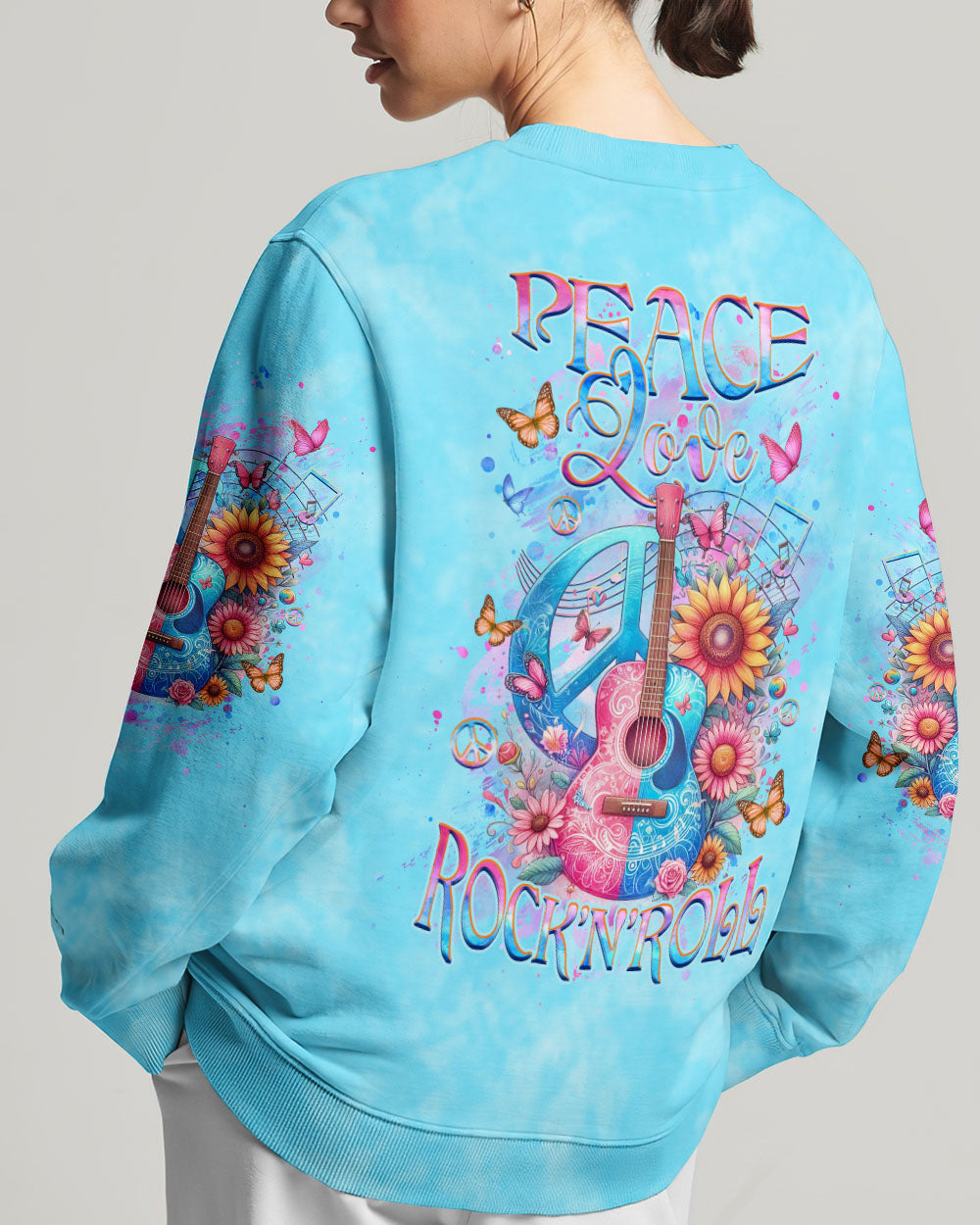 Hippie Art Zone - Peace Love Rock 'N' Roll Guitar For Hippie