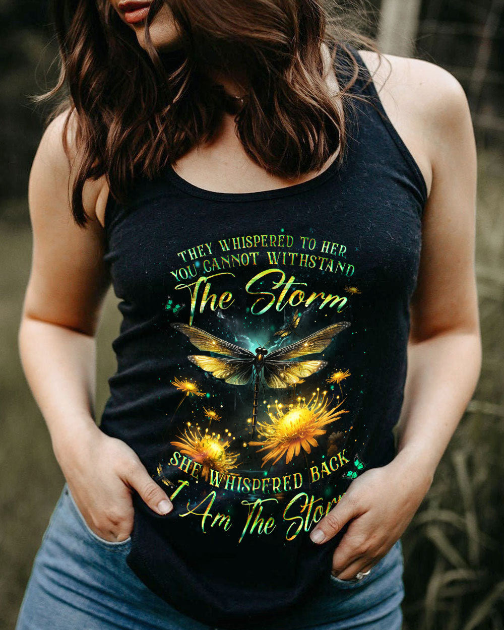 Hippie Art Zone - I Am The Storm Dragonfly For Hippie