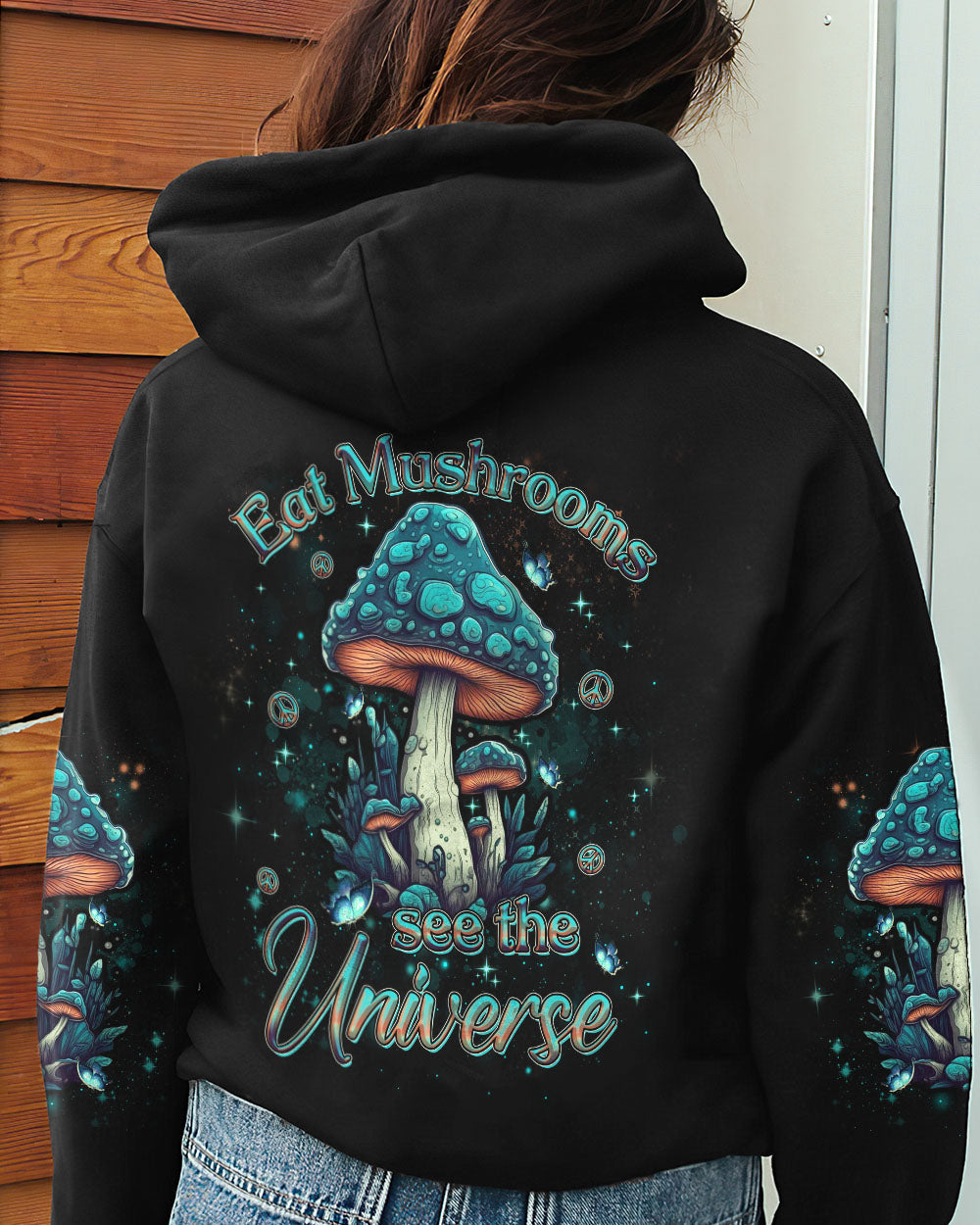 Hippie Art Zone - Eat Mushrooms See The Universe For Hippie