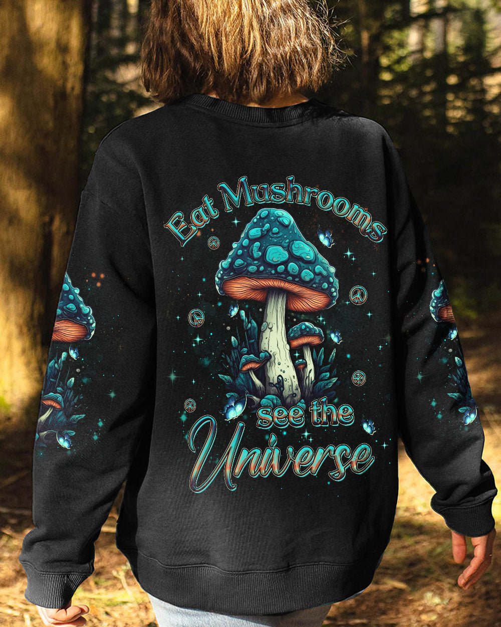 Hippie Art Zone - Eat Mushrooms See The Universe For Hippie