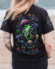 Hippie Art Zone - Be You The World Will Adjust Frog For Hippie