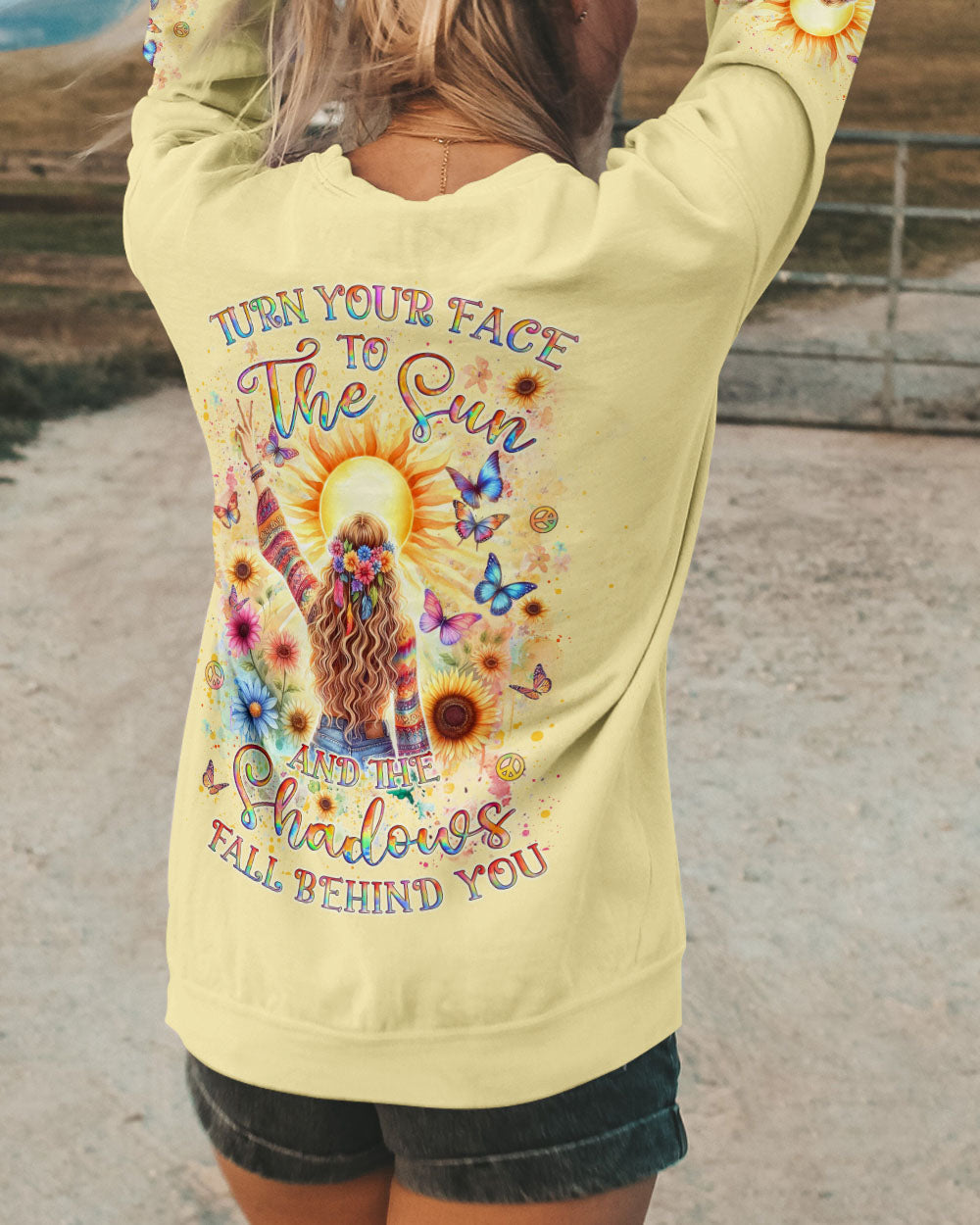 Hippie Art Zone - Turn Your Face To The Sun - Yhlt1004241 For Hippie