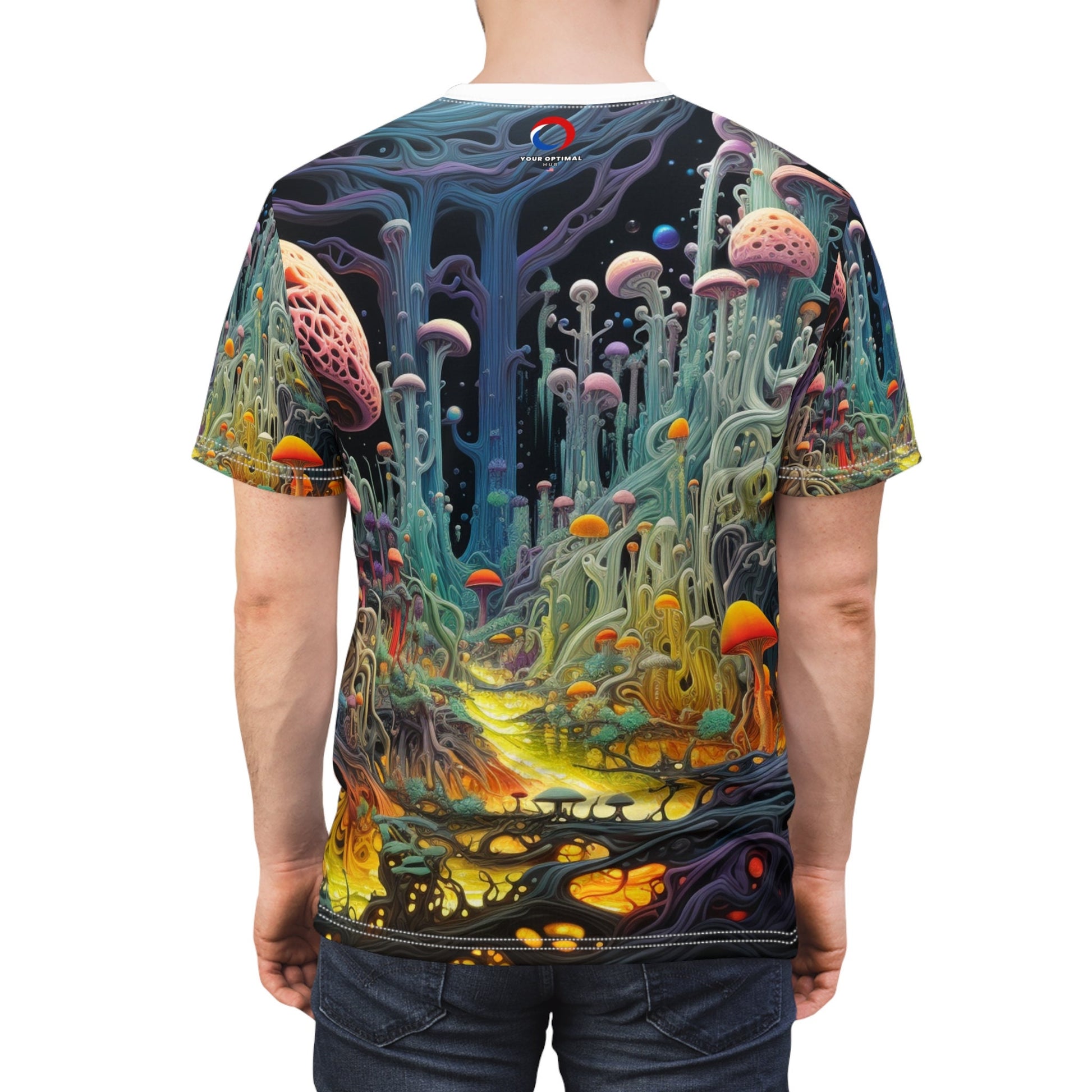 hippieartzone T-Shirt Alessandra Caravaggio - Psychedelic Streetwear Tee