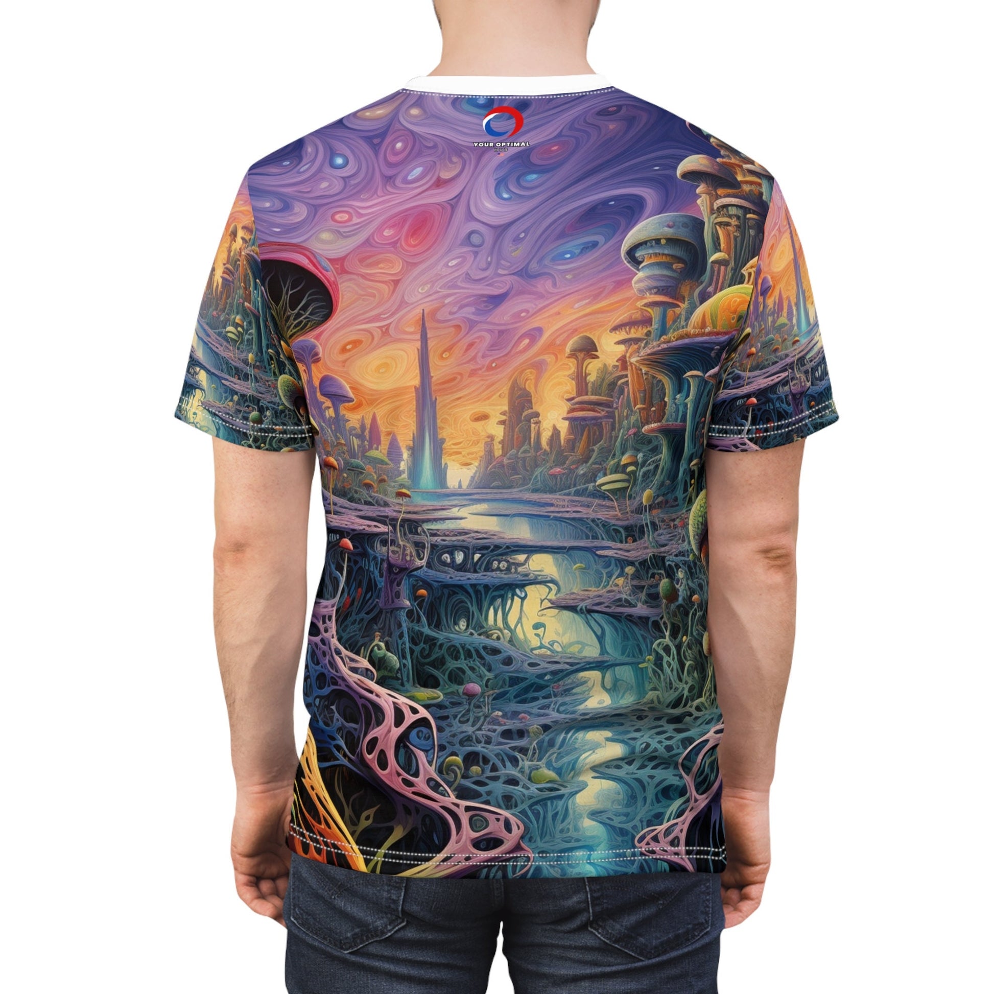 hippieartzone T-Shirt Benedicto Armellini - Psychedelic Streetwear Tee