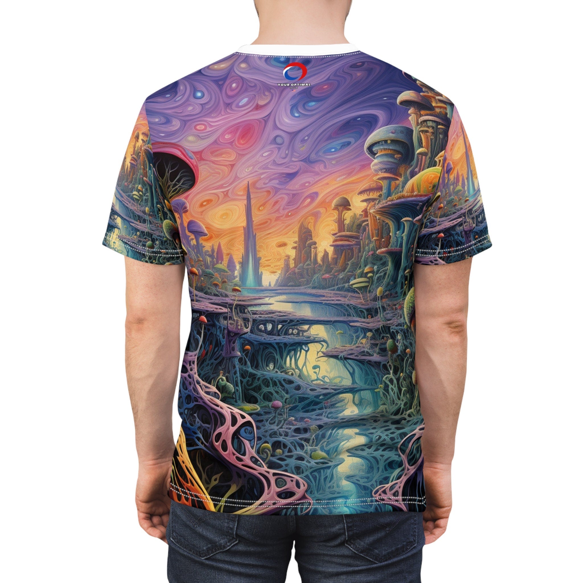 hippieartzone T-Shirt Benedicto Armellini - Psychedelic Streetwear Tee