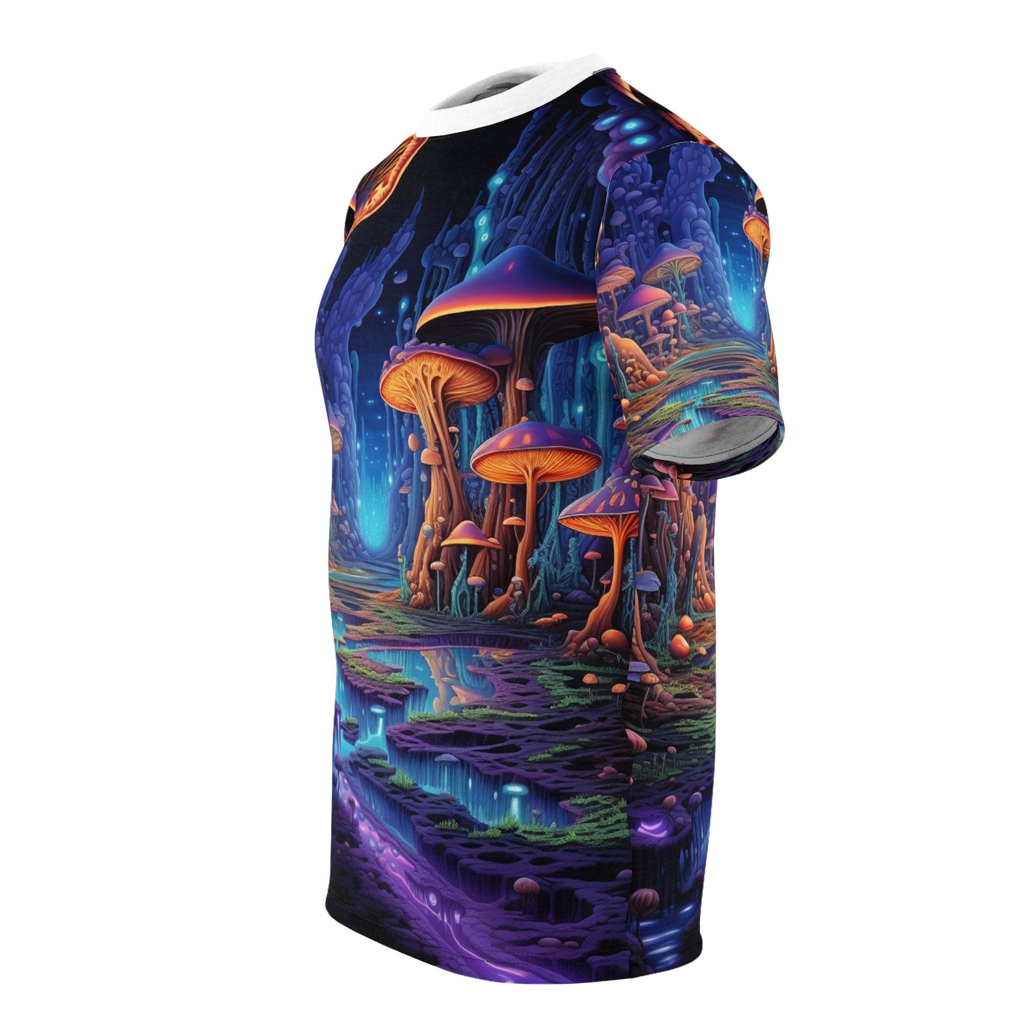 hippieartzone T-Shirt Celestina Dellamore - Unique Blacklight Fashion Tee